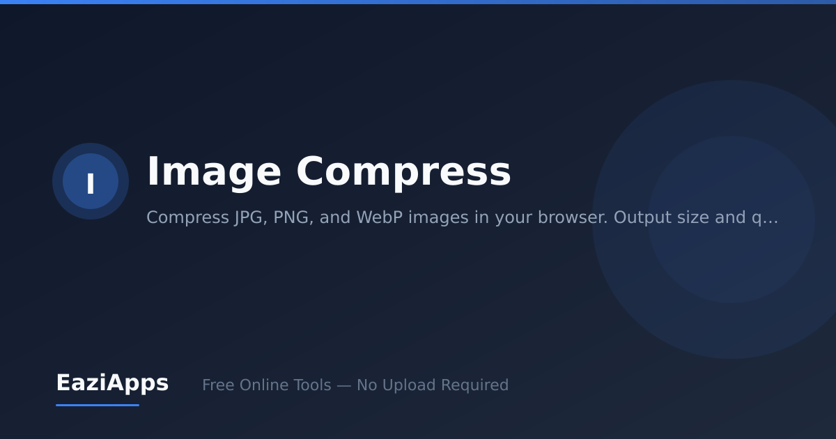 Image Compression Background Image Compress - Free Online | EaziApps